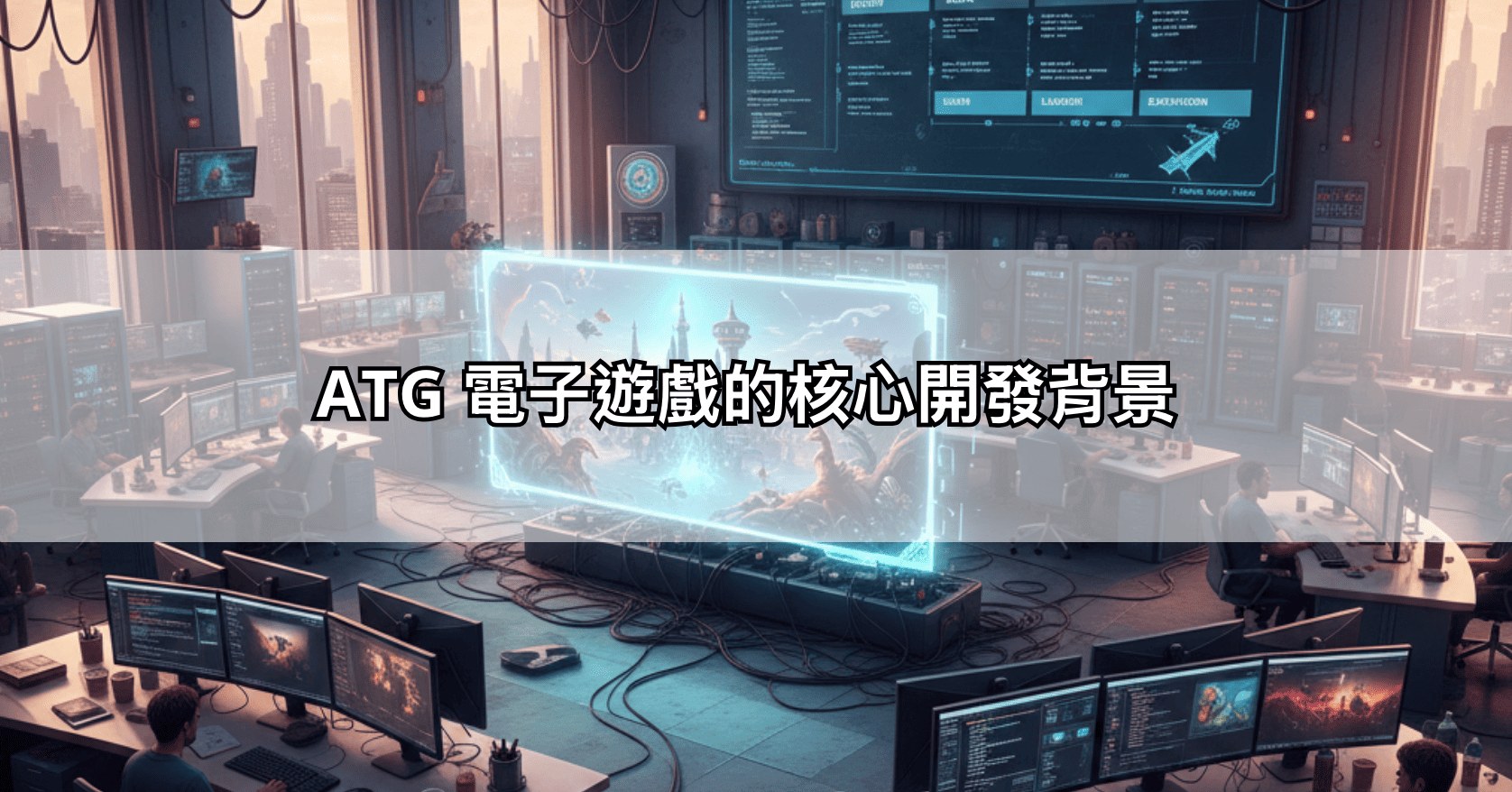 ATG 電子遊戲的核心開發背景