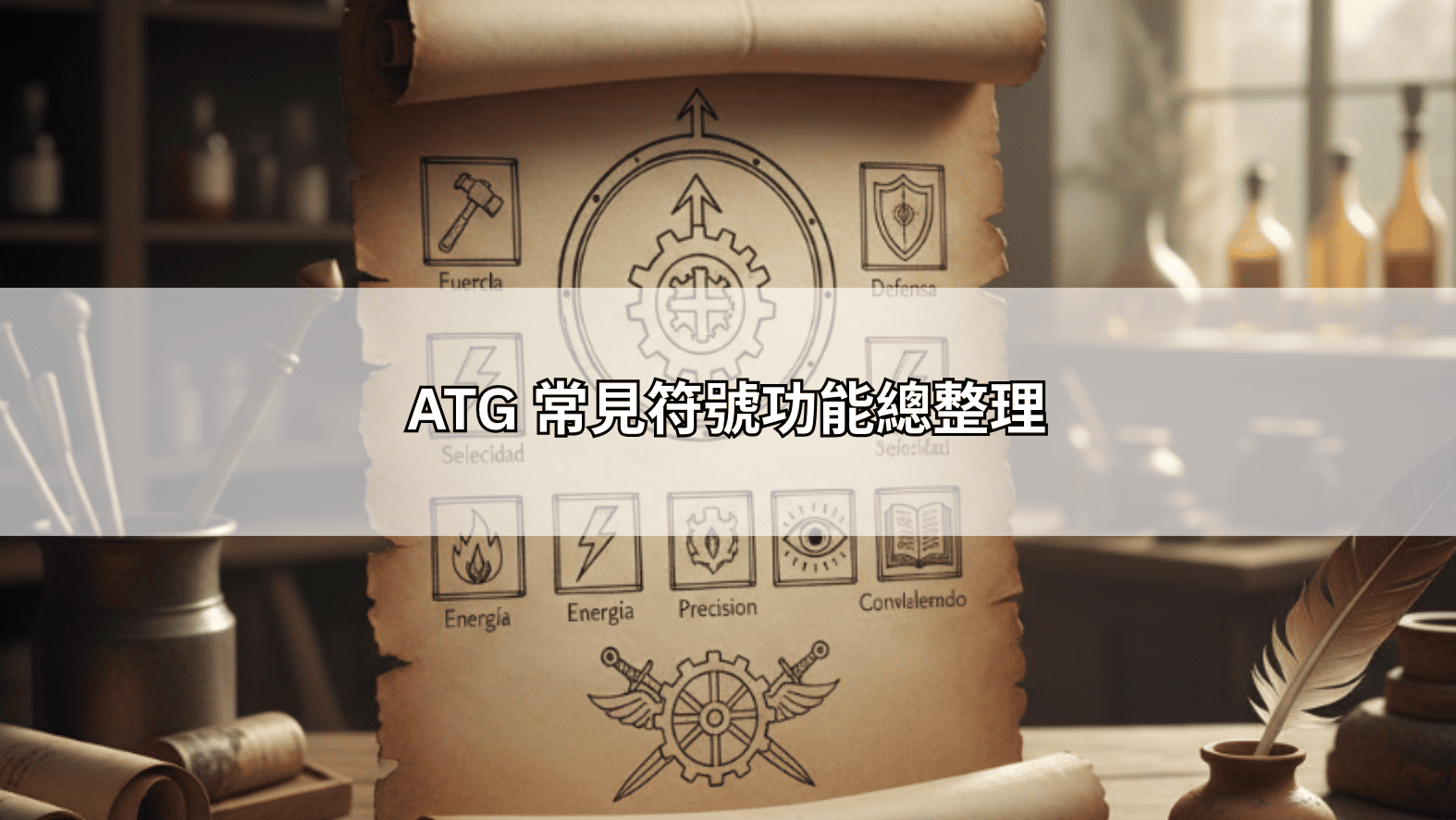 ATG 常見符號功能總整理