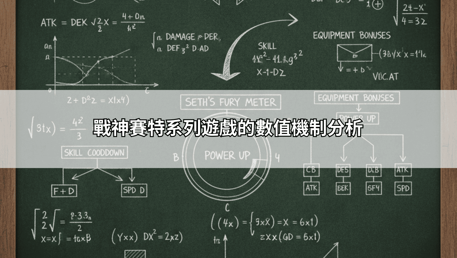 戰神賽特系列遊戲的數值機制分析