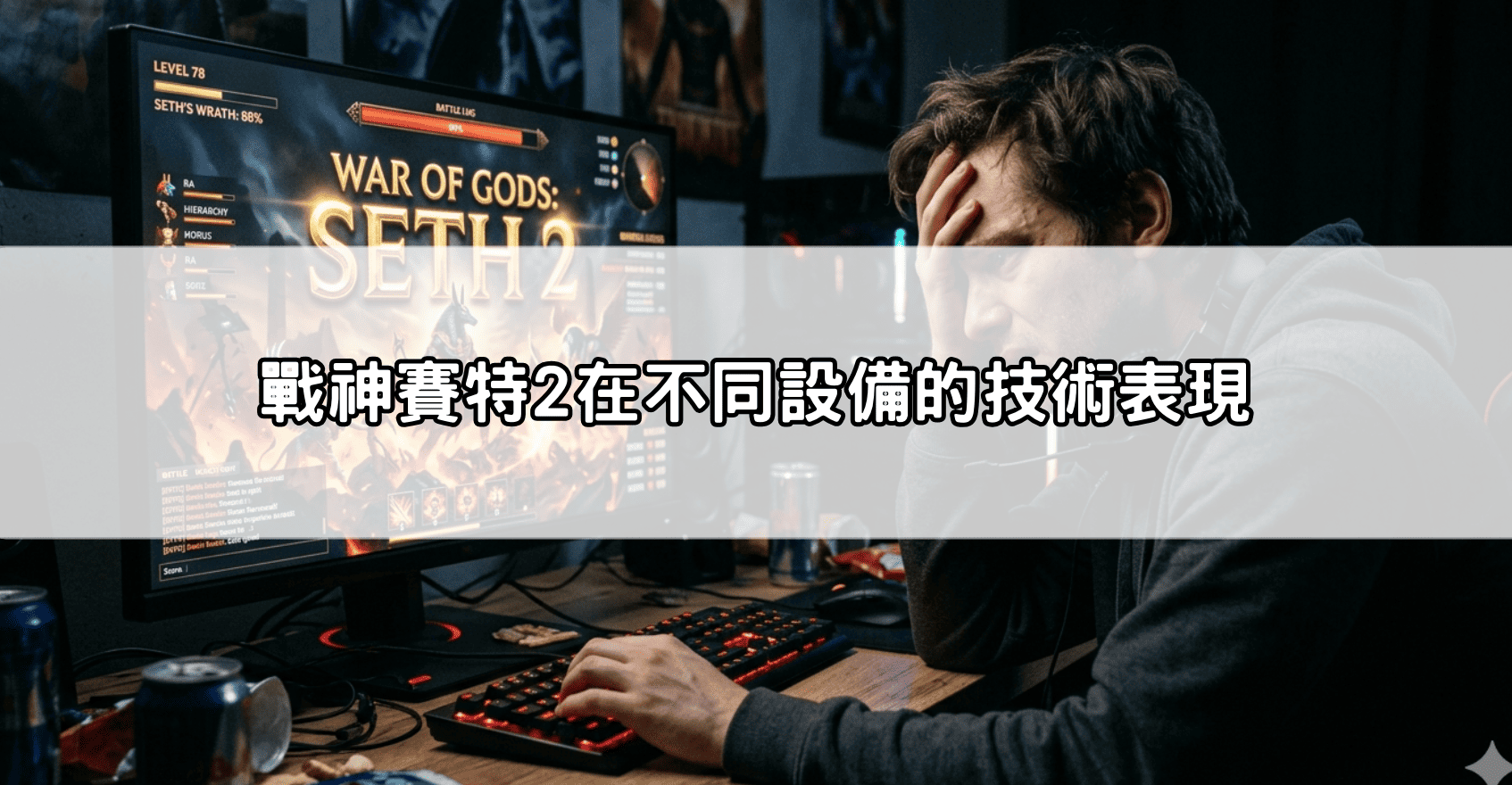 戰神賽特2在不同設備的技術表現