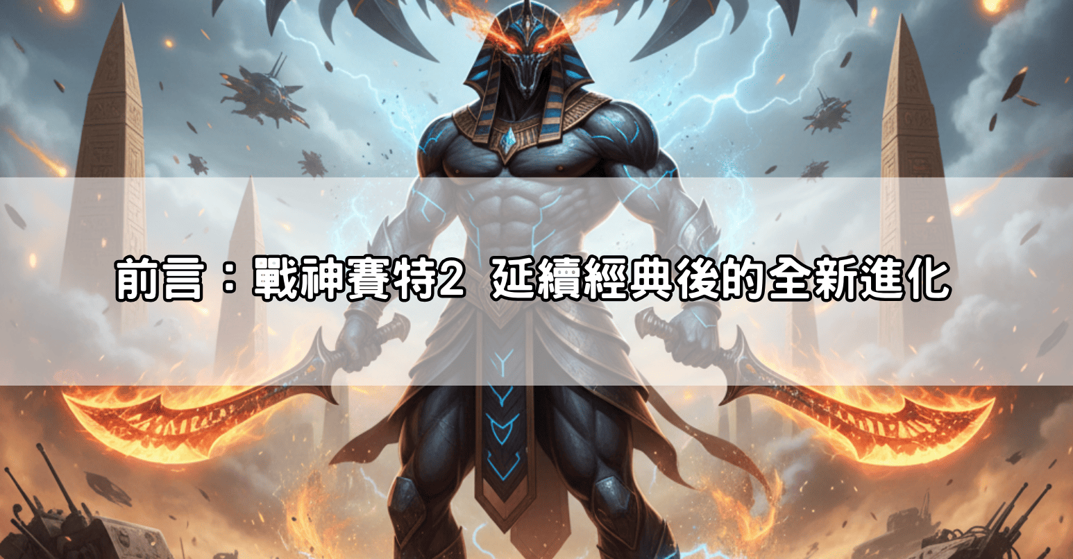 前言:戰神賽特2 延續經典後的全新進化