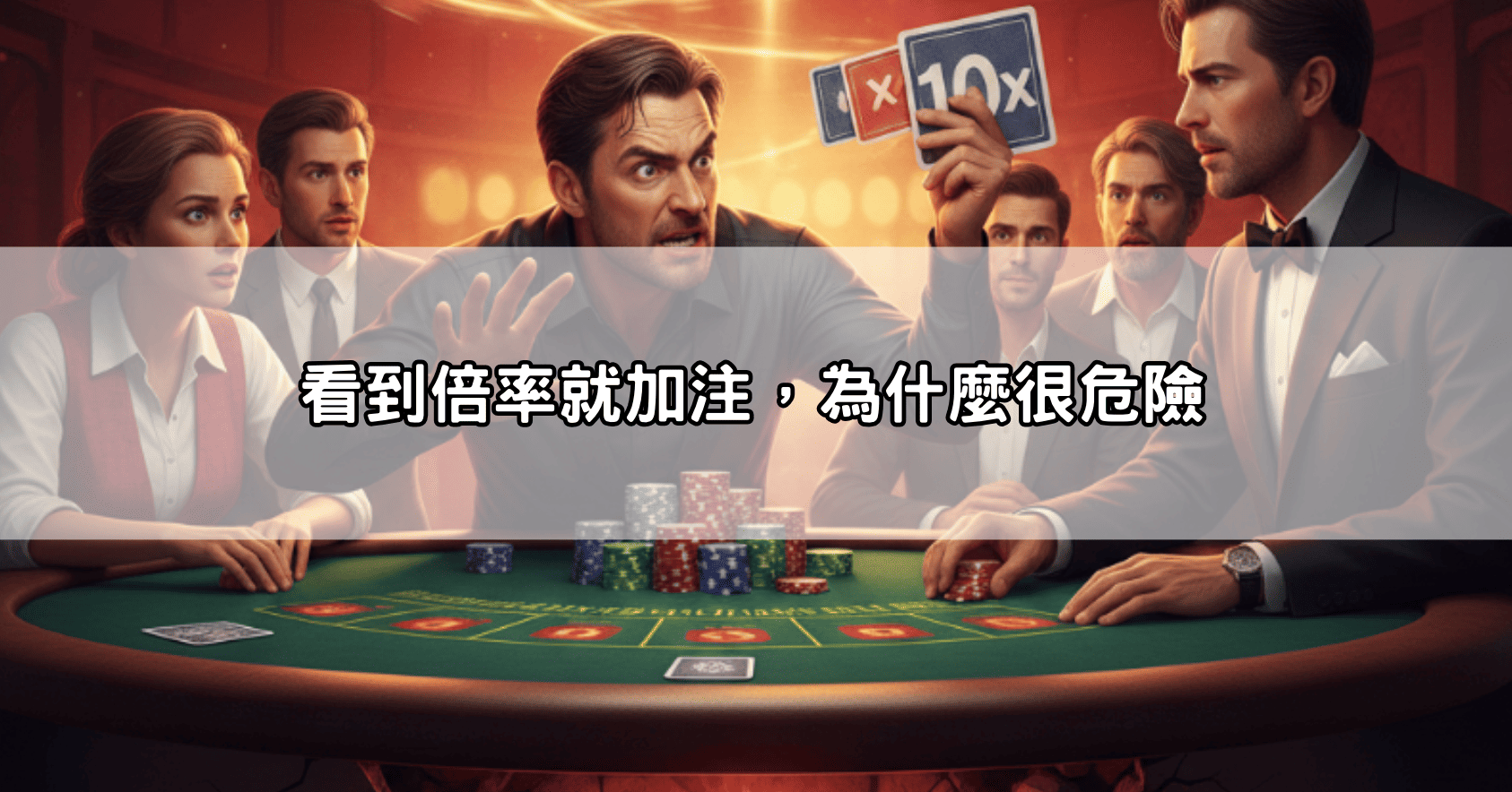 看到倍率就加注，為什麼很危險