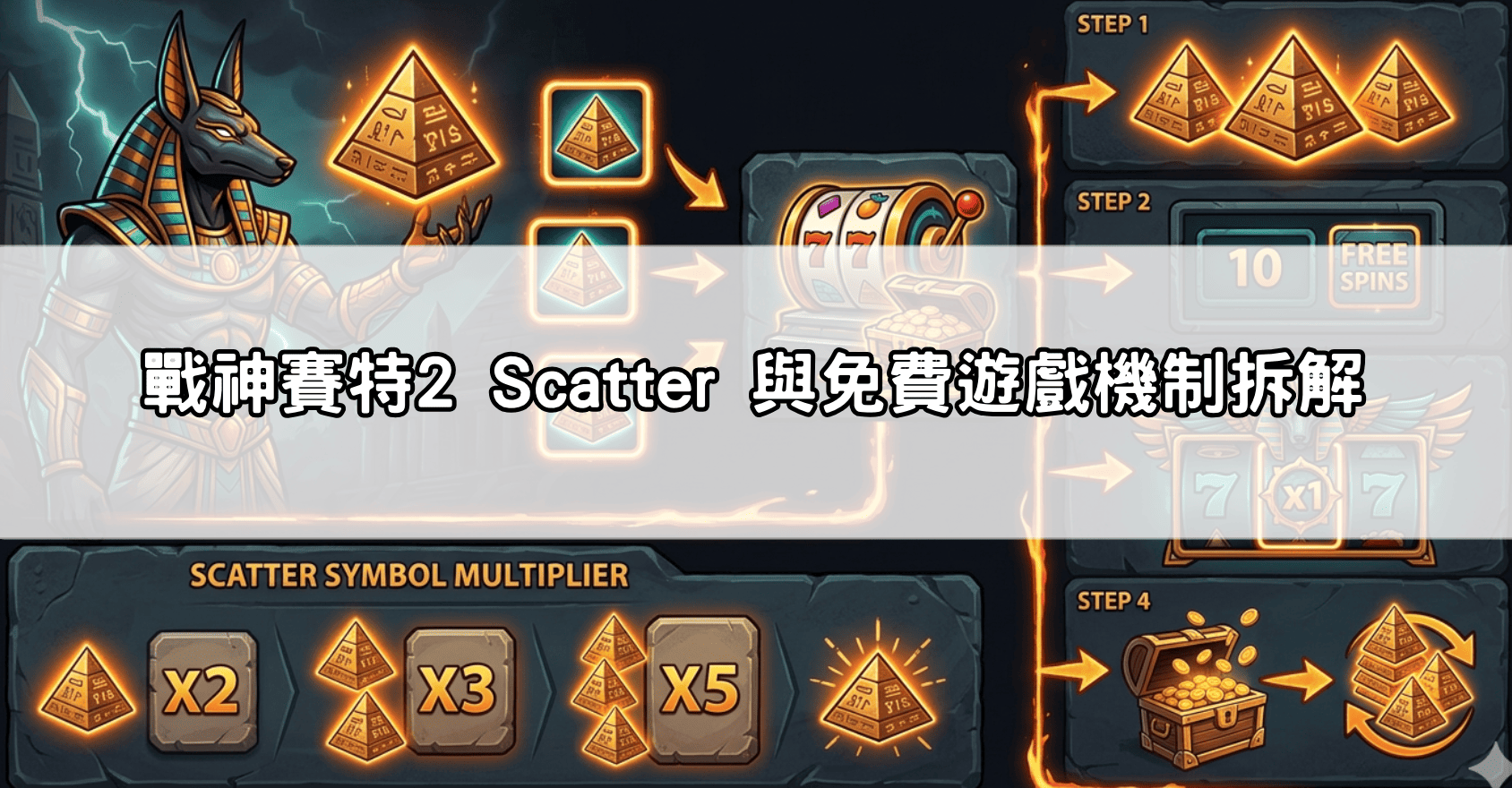 戰神賽特2 Scatter 與免費遊戲機制拆解