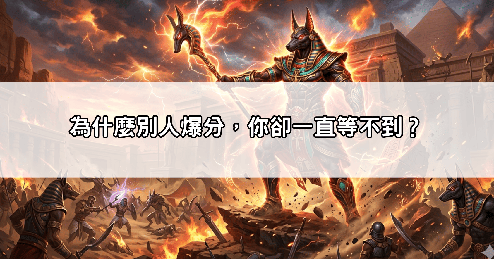 為什麼別人爆分，你卻一直等不到？