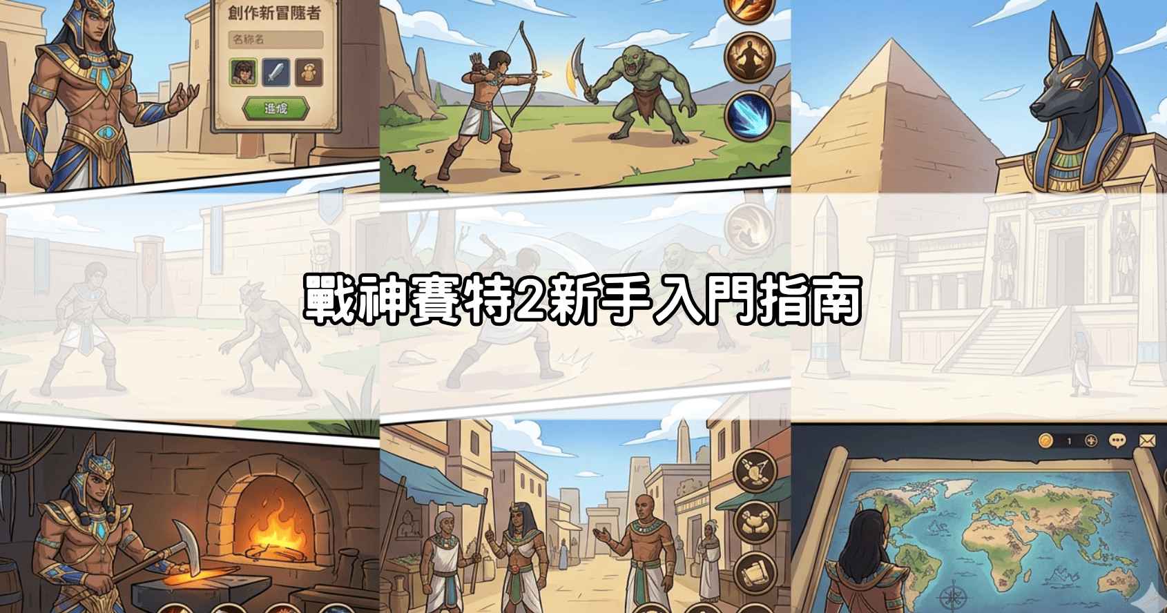 戰神賽特2新手入門指南