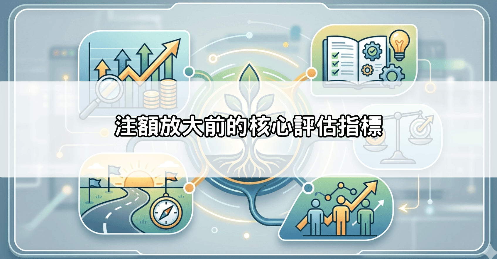 注額放大前的核心評估指標