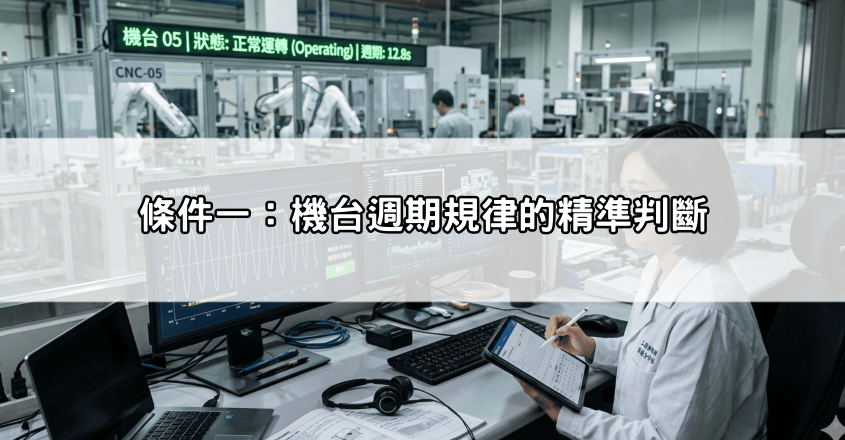 條件一：機台週期規律的精準判斷
