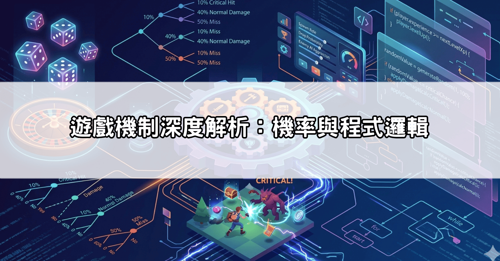 遊戲機制深度解析：機率與程式邏輯