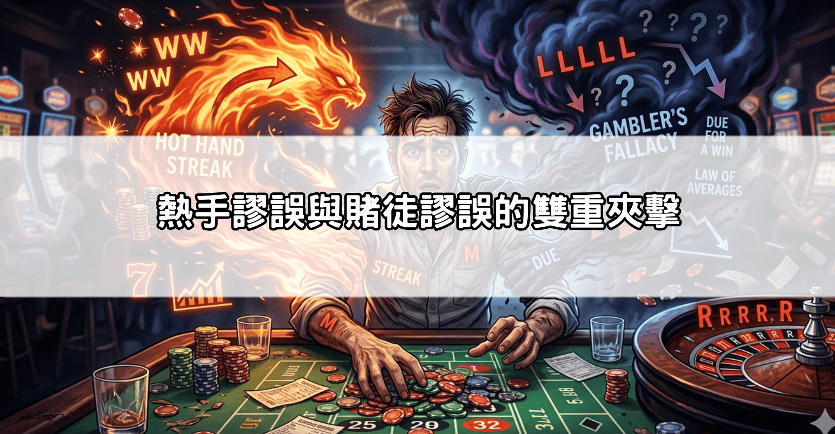 熱手謬誤與賭徒謬誤的雙重夾擊