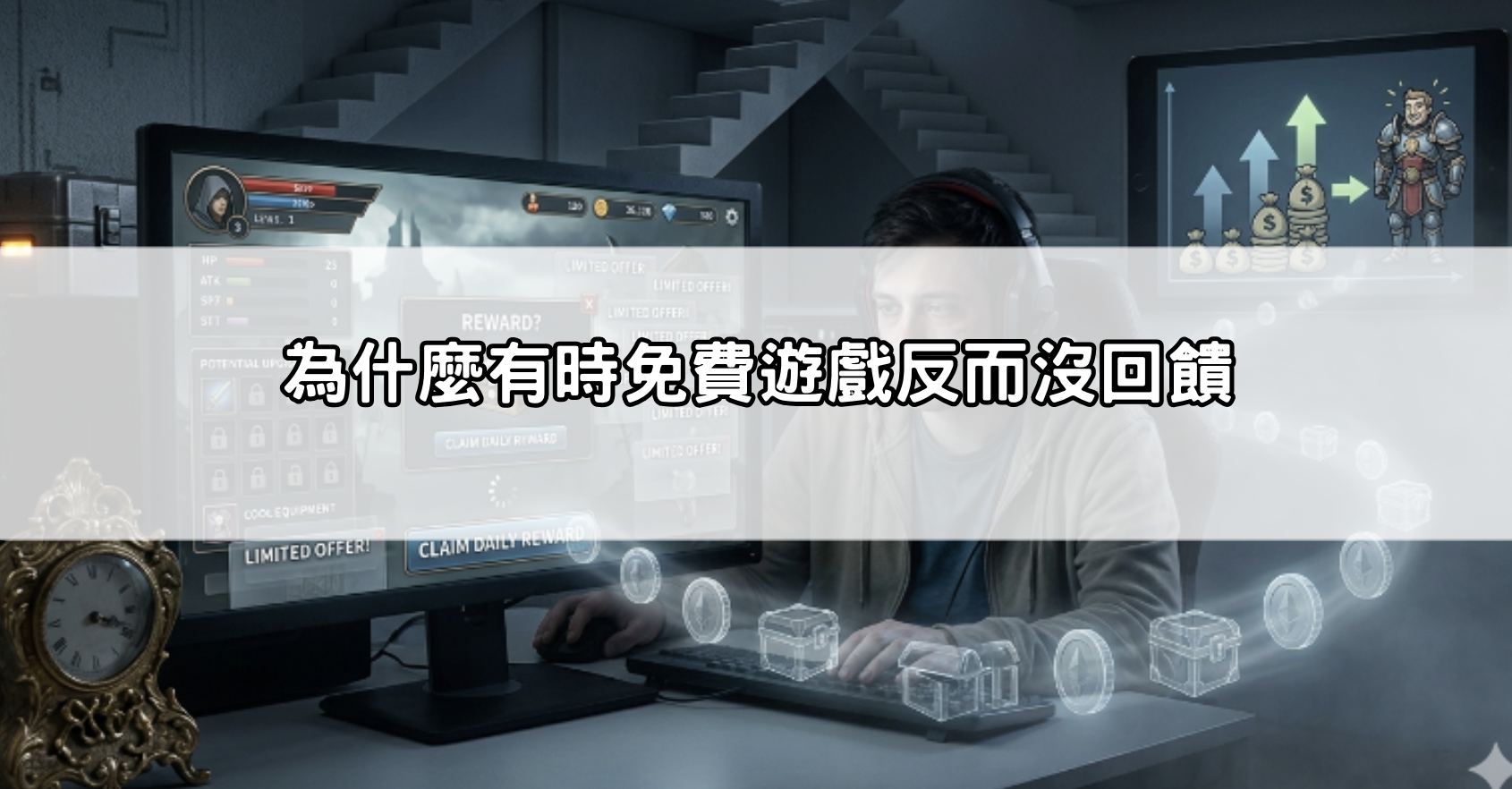 為什麼有時免費遊戲反而沒回饋